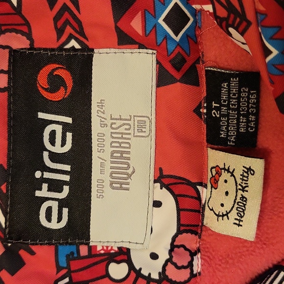 etirel Hello Kitty winter ski jacket - Picture 2 of 7